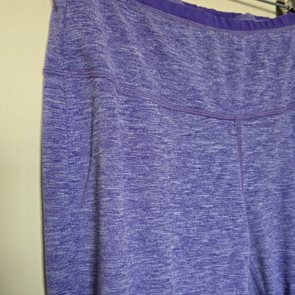 Prana Tori Capri Purple Athletic Leggings Size Medium - Picture 4 of 11